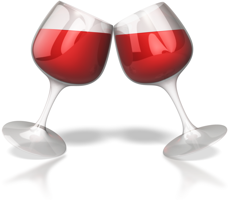 Wine Toast Pc 800 Clr - Wine Glass Clip Art (800x664)