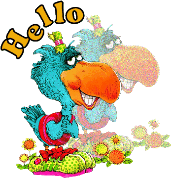 Hi Or Hello Clip Art - Funny Animated Hello Gifs (362x364)