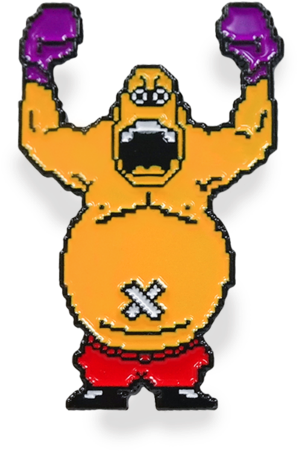 King Hippo Pin - King Hippo Punch Out (520x520)