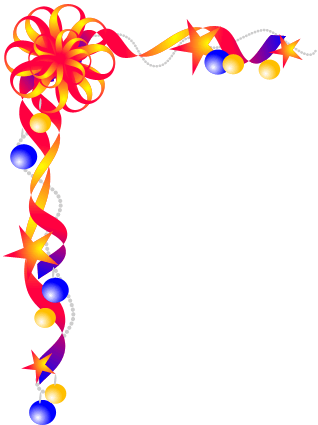 Transparent New Year Border - Happy New Year Clipart (318x425)