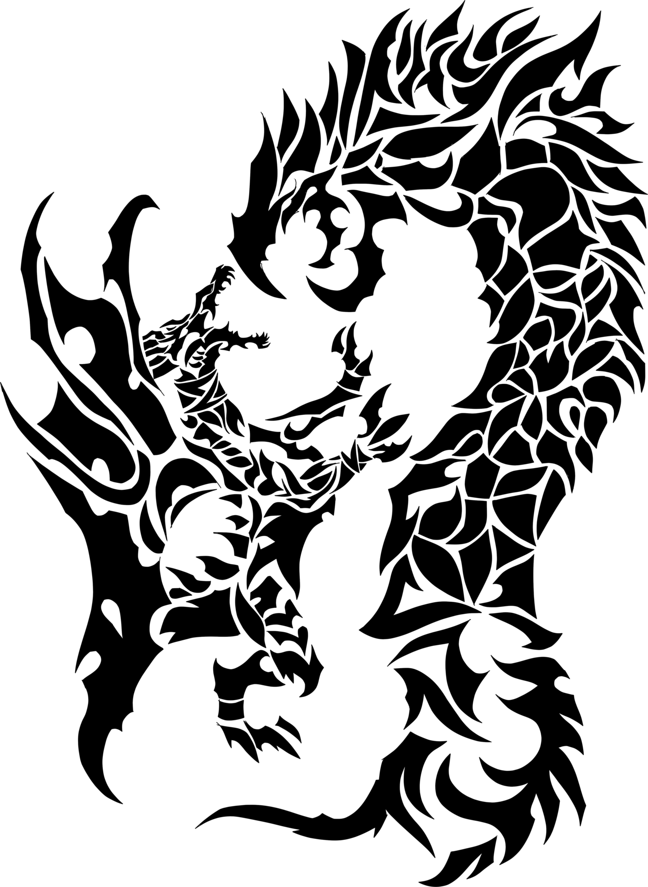 Malassa Vs The Abyssal Worm By Ashinferno - Illustration (1280x1751)