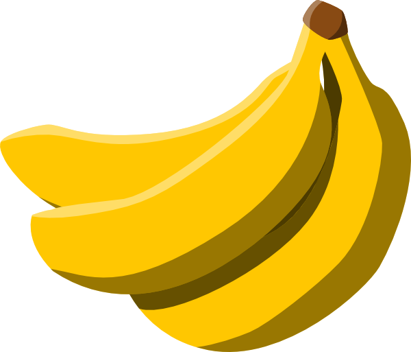 Banana Png (600x513)