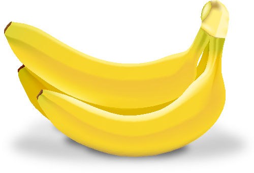 Banana - Banana Icon Png (500x340)