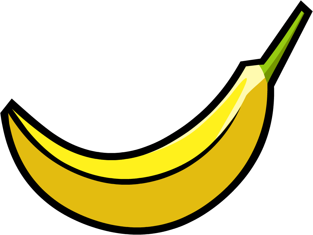 Banana Png Image Vector - Banana Clipart No Background (1020x766)