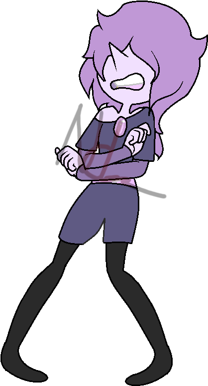 Purple Diamond's Court - Cartoon (443x796)