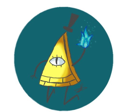 Gravity Falls Bill Cipher By Skittletoonz - Emblem (500x500)