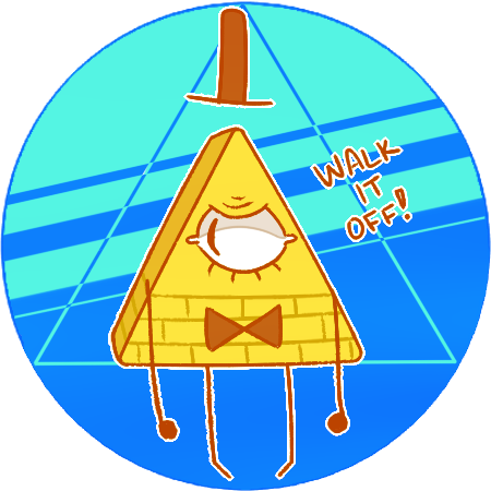 Bill Cipher Icons Tumblr - Triangulum (450x450)