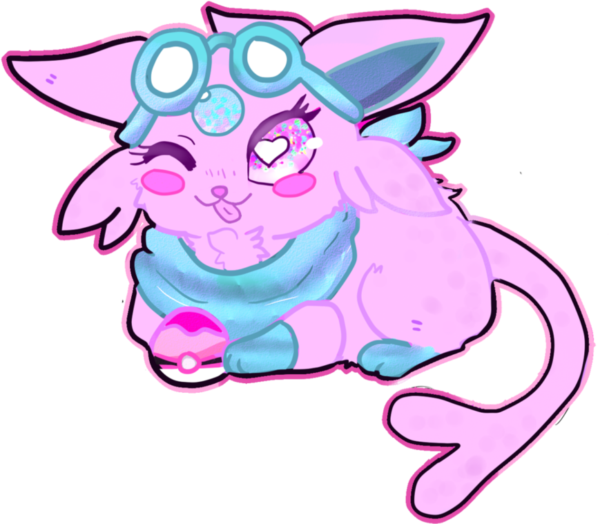 Diamond The Espeon - Espeon W Scarf (952x839)