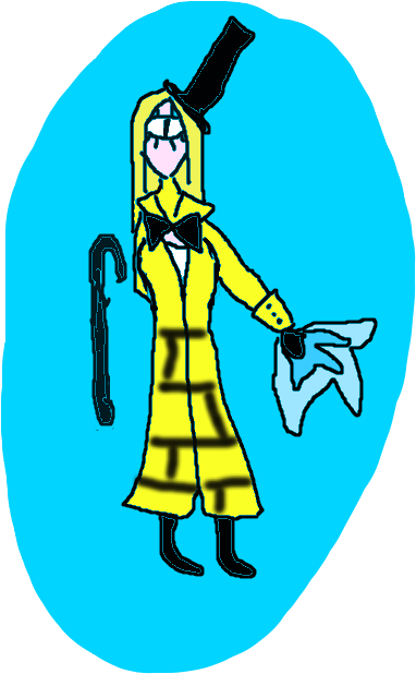 Human Female Bill Cipher By Banananerd - Illustration (1024x682)