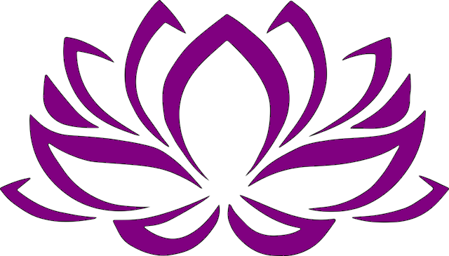 Miscellany - Lotus Flower Black And White (640x365)