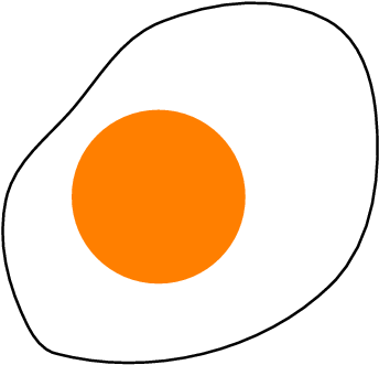 We Do Our Best To Bring You The Highest Quality Cliparts - Egg Draw (421x421)