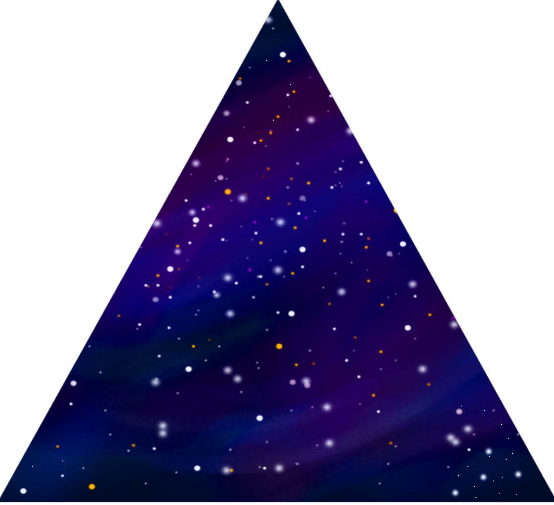 Space Background - Triangle (1134x1034)