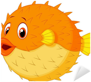 Blowfish Cartoon (400x400)