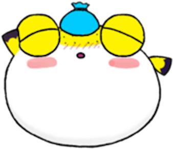 The Puffer Fish Messages Sticker-8 - The Puffer Fish Messages Sticker-8 (450x389)
