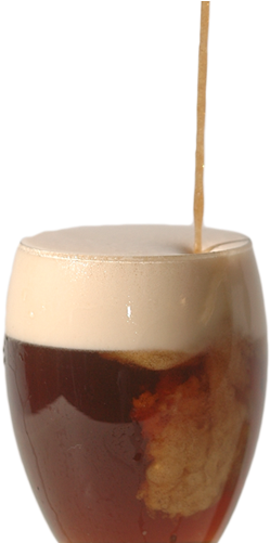 Beer Pouring Into Glass With Head Of Foam - Beer (1200x500)