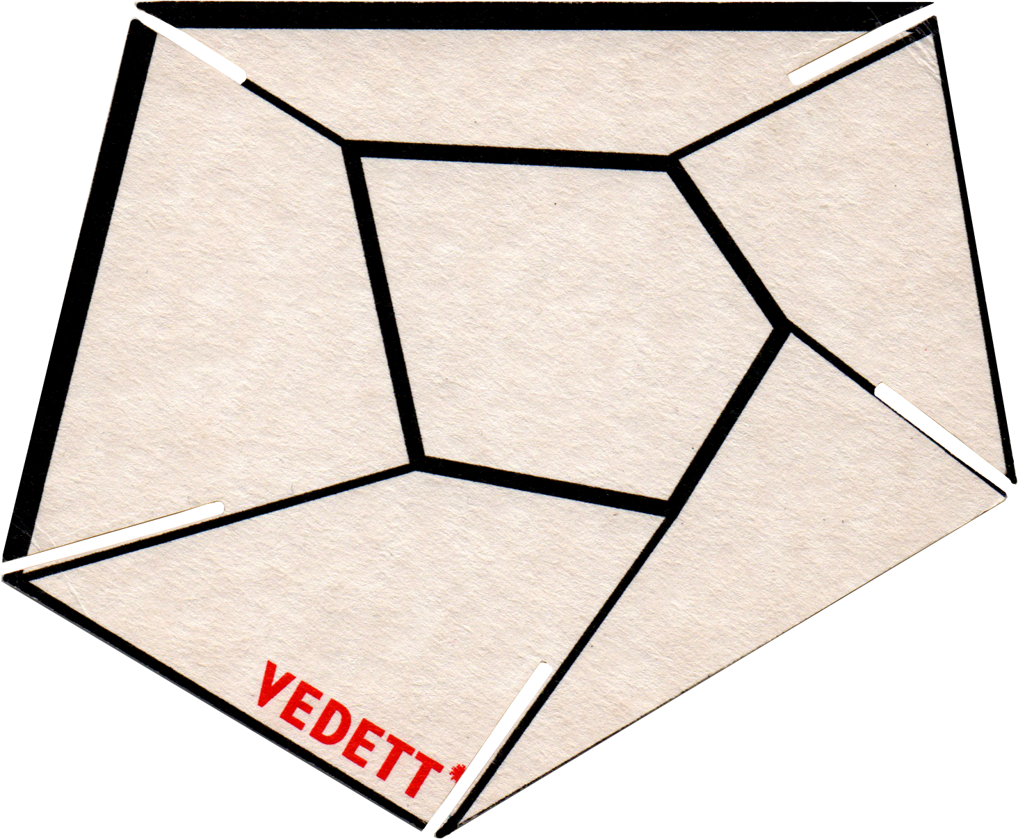Sous-bock Vedett Beer, Bière - Vellum (1517x1260)