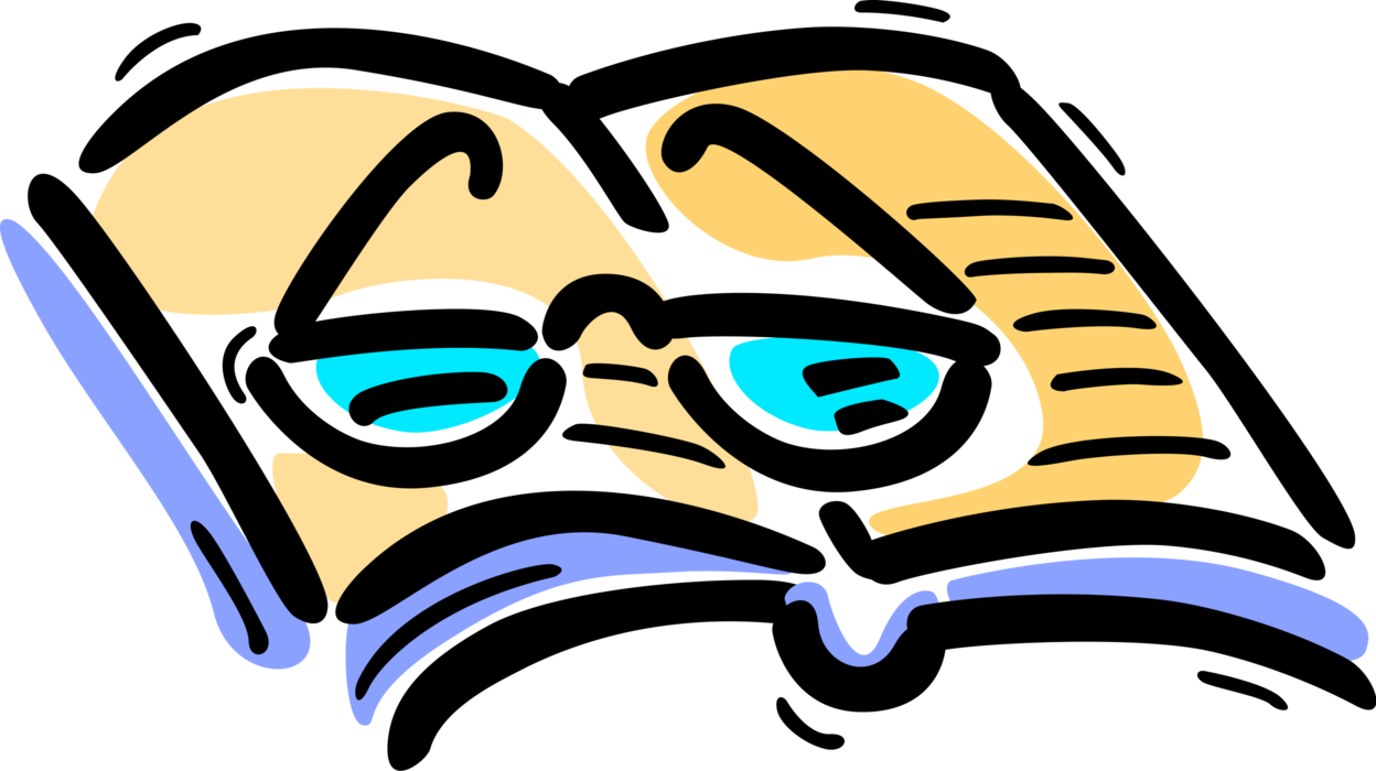 Vector Illustration Of Books As Printed Works Of Literature - Vector Illustration Of Books As Printed Works Of Literature (1248x700)