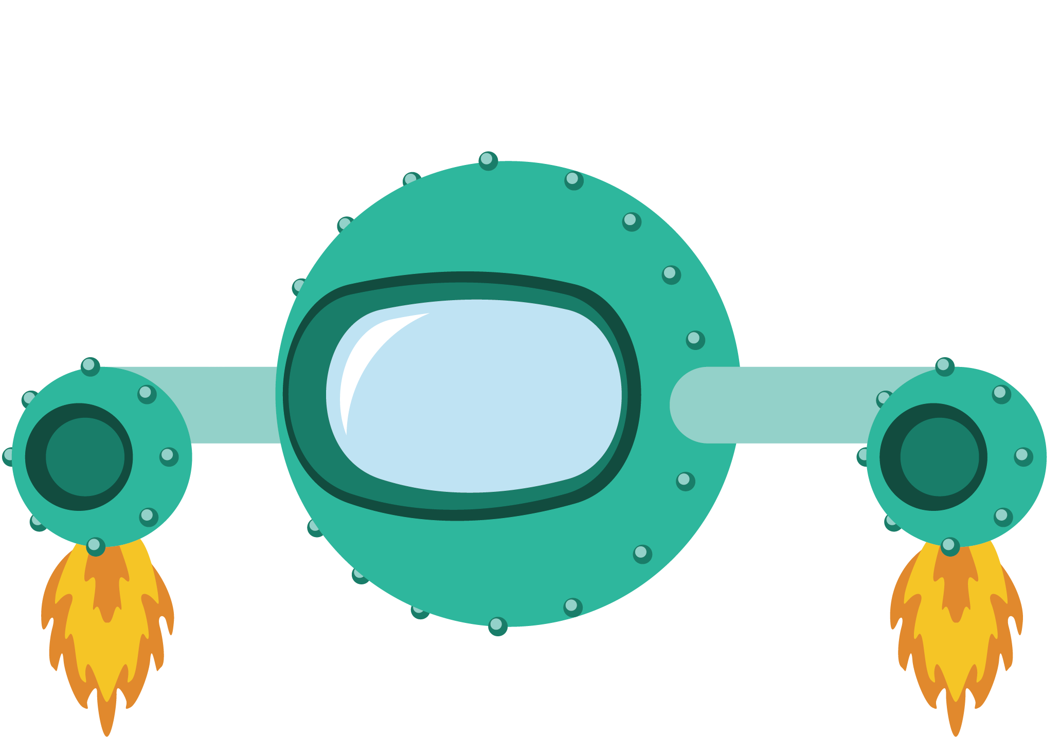 Brazil Drawing Paper Sticker Wallpaper - Naves Espaciales Infantiles (2061x1434)