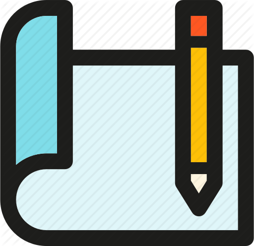 Paper Sheet Clipart Writing - Research (512x496)