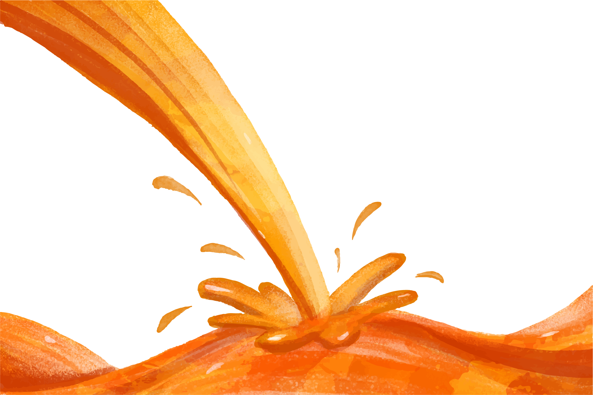 Orange Juice Slices Apple Juice - Orange (2077x1385)