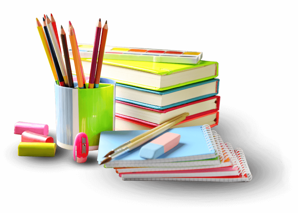 Stationary For School Png (990x710)