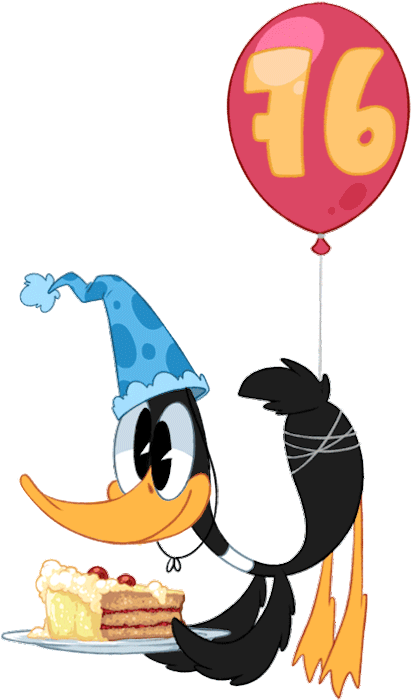 Cartoon School Supplies Cliparts - Daffy Duck Tex Avery (428x750)