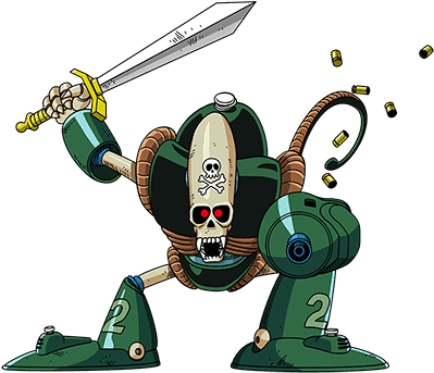 Teq Pirate Robot By Dbzdokkanbattle - Bulma (426x568)