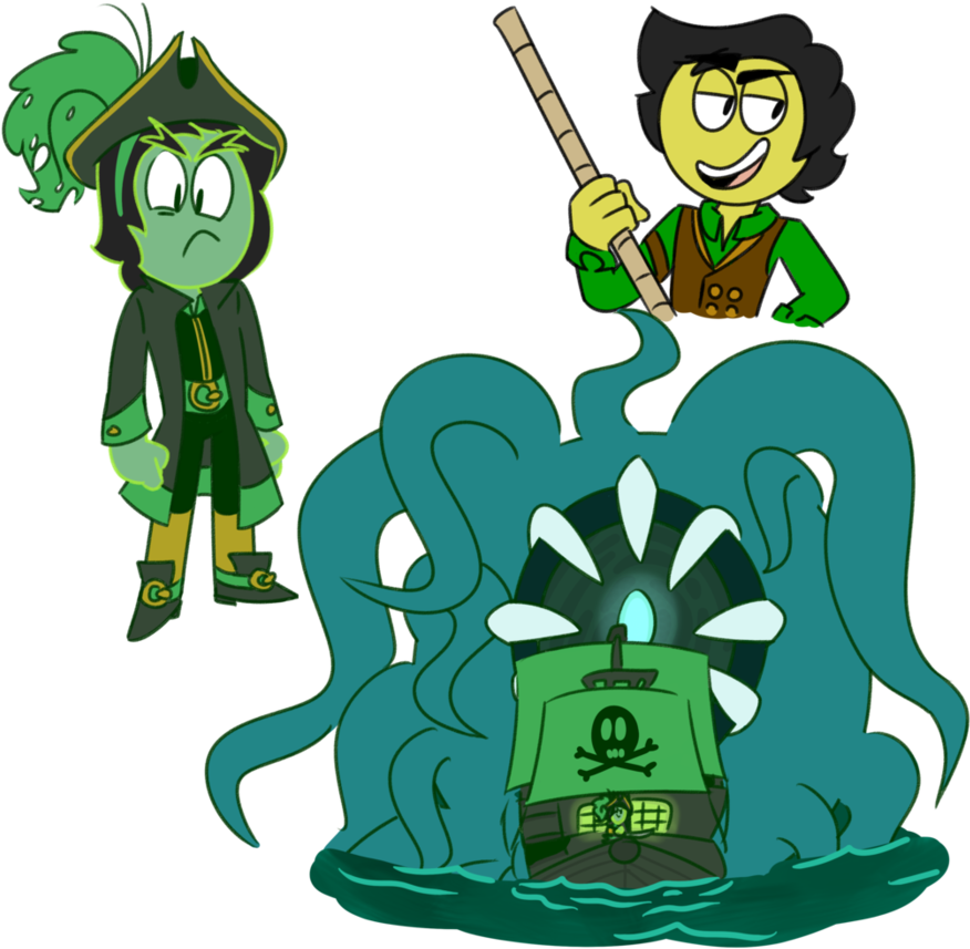 Pirate Morro By Glowing-galaxies - Digital Art (894x894)