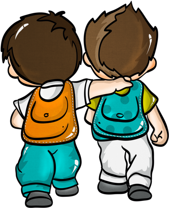 Didactico - Friends Boys Clipart (837x1024)
