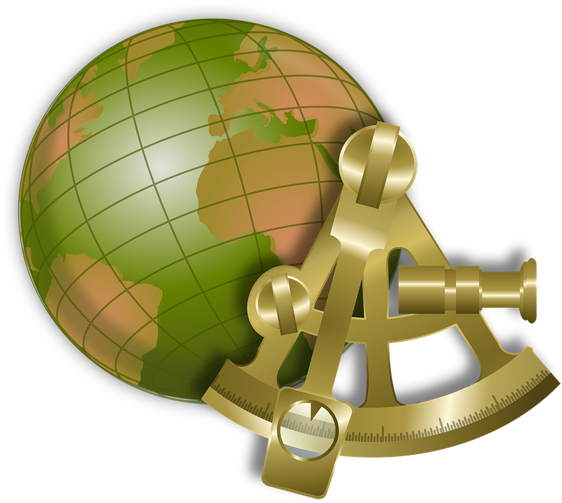 Pirate Map Clipart 11, Buy Clip Art - Sextant Png (805x720)