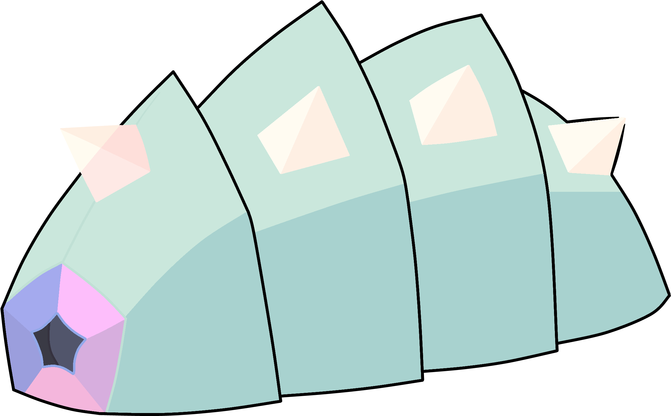 Crystal Shrimp - Steven Universe Crystal Shrimp (2352x1530)