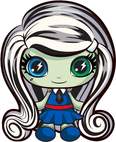 Fiesta De Monster High, Muñecas Monster High, Dibujos - Monster High Mini Frankie Stein (417x509)