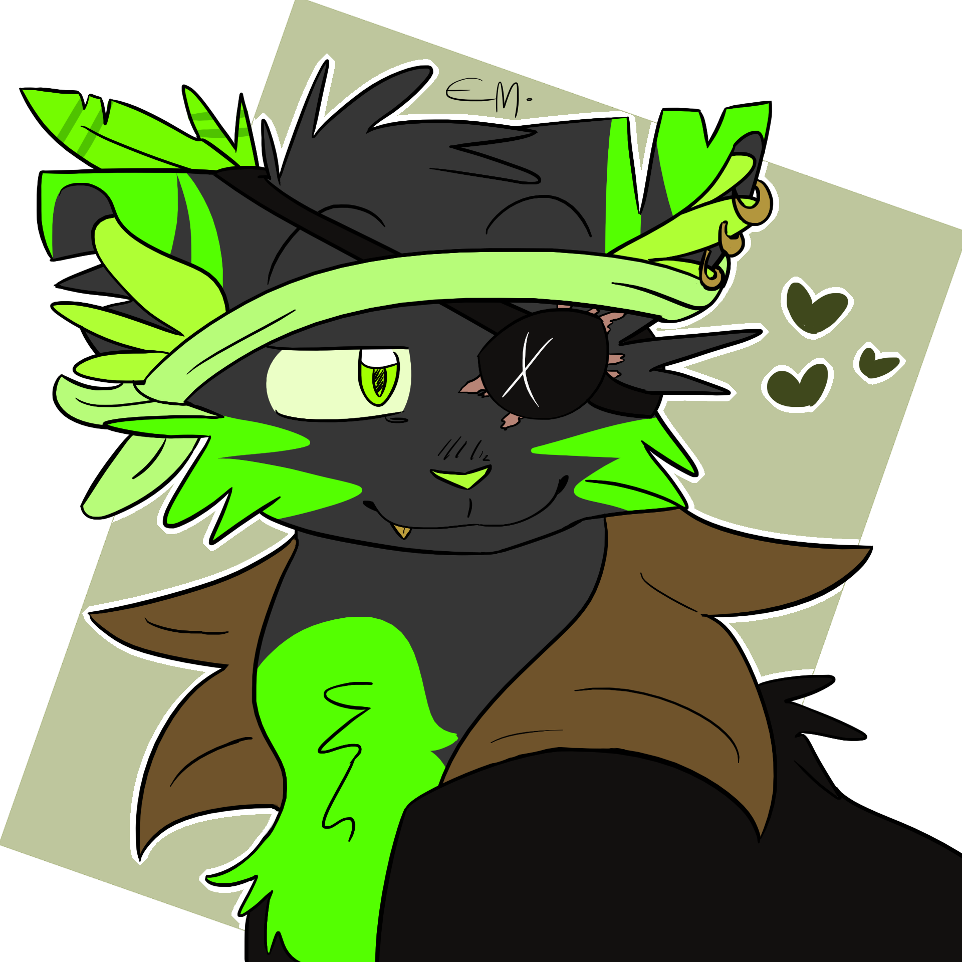 Toxaotic Pirate By Equinoxemelba Toxaotic Pirate By - Cartoon (1920x1920)