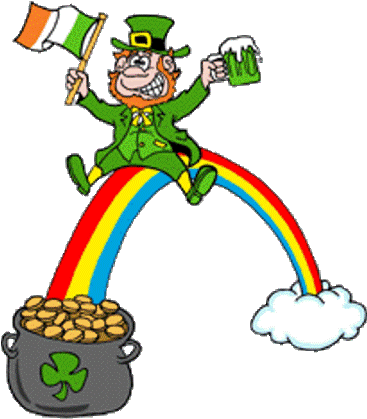 Leprechaun Pics Clipart Image - St Patricks Day Leprechaun (387x439)