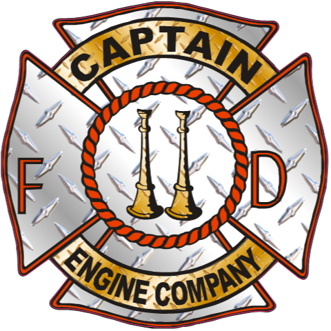 Captain Fire Company - 1st Assistant Fire Chief Helmet Sticker (480x480)