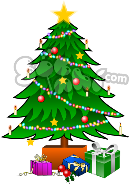 Kết Quả Hình Ảnh Cho Cây Thông Noel - Christmas Tree And Gifts (443x600)