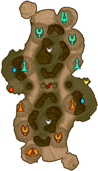 Thanks In Advance - Smite Clash Map (600x600)