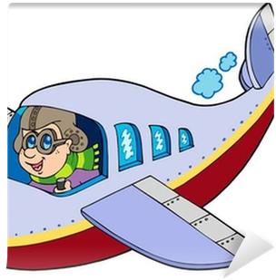 Vliegtuig Cartoon (400x400)