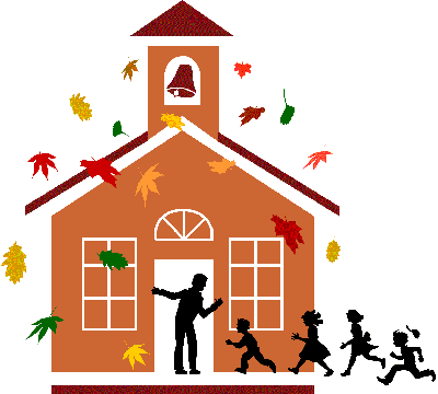 School House Clip Art Clipart - Elementary School (400x360)