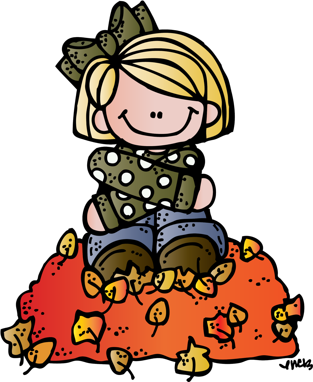 Autumn School Cliparts Free Download Clip Art Fall - Melonheadz Fall Clipart (1306x1600)