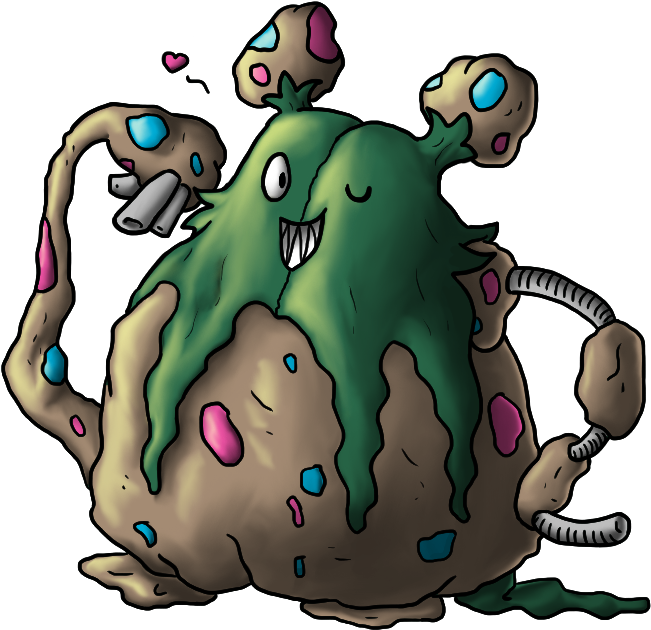 Trash Is Definitely Sexy By Kellllly - Cartoon (686x668)