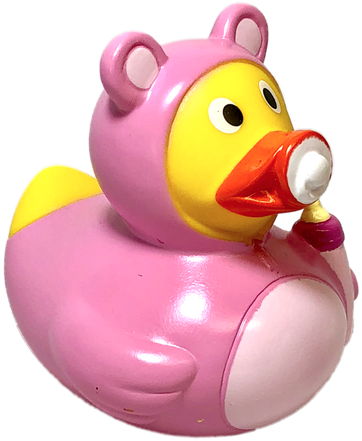 Baby Girl Rubber Duck - Duck (500x500)