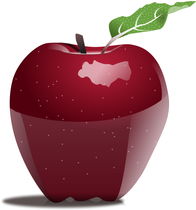 Red Apple Transparent Background (793x800)