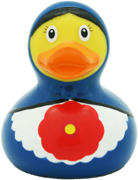 Babushka Rubber Duck, Blue By Lilalu - Lilalu 8 X 8 Cm/50 G Collector And Baby Babushka Rubber (400x400)