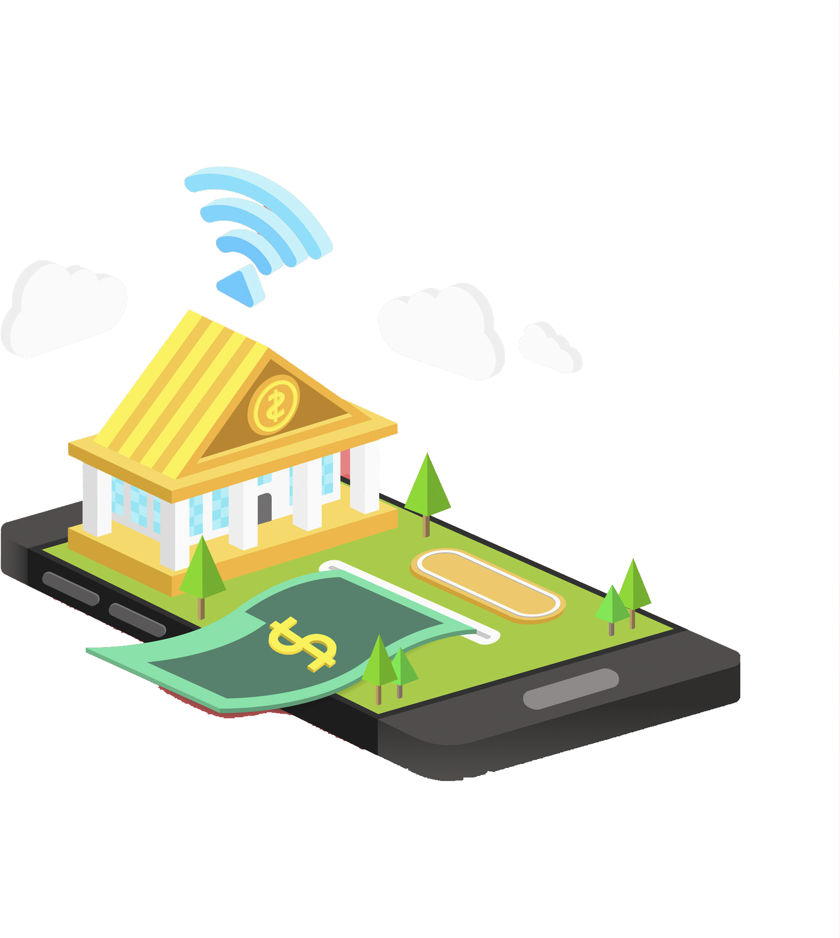 Mobile Phone Computer Network Download - Internet (1870x1869)