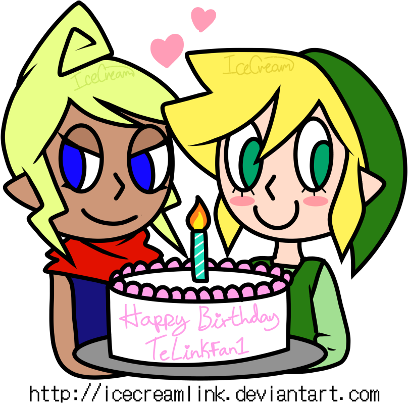 Happy Birthday By Icecreamlink - Cartoon (847x806)