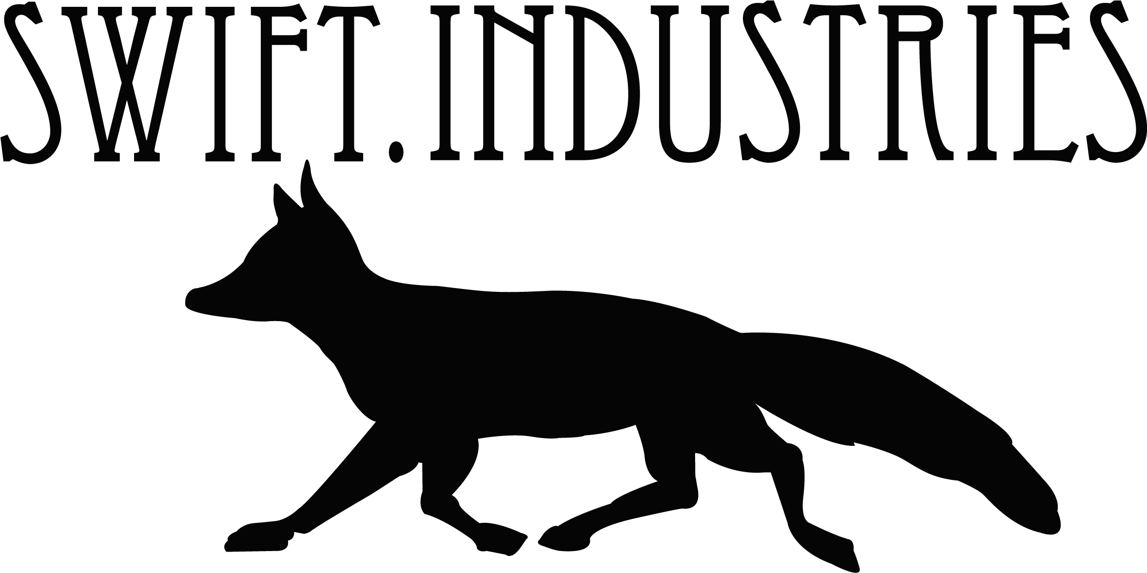 Swift Industries Logo Black - Holmes Stamp & Sign Branch Address Stamp | Return (2352x1191)