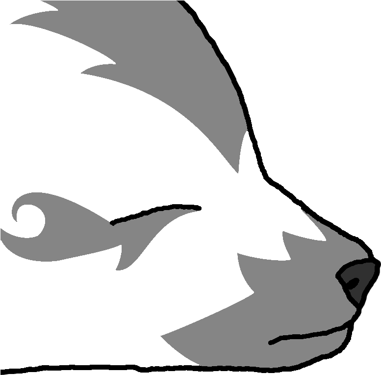 Sleeping Fox Base By Traced Bases For All - Sleeping Fox Base By Traced Bases For All (840x838)