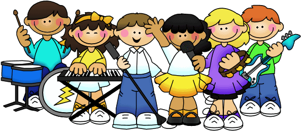 Illustration Featuring Kids - Talent Show Clip Art (597x267)
