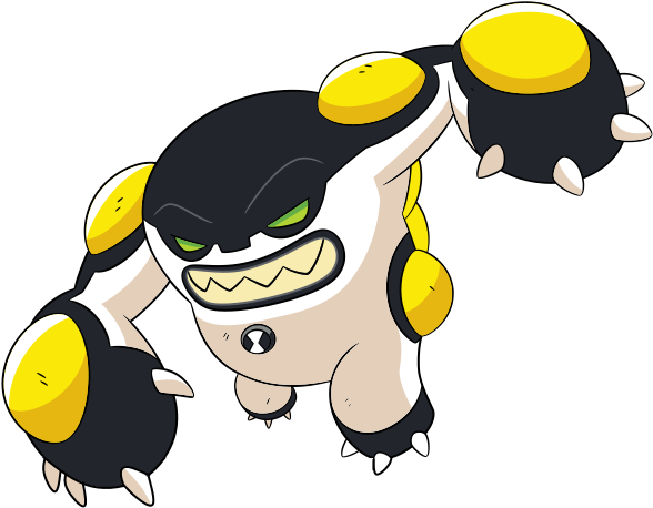 Reboot Cannonbolt Pose 2 - Ben 10 Reboot Cannonbolt (609x479)
